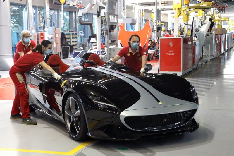 Ferrari Monza SP2. (Courtesy Ferrari)