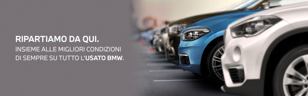 La homepage del sito BMW Group Usato Store