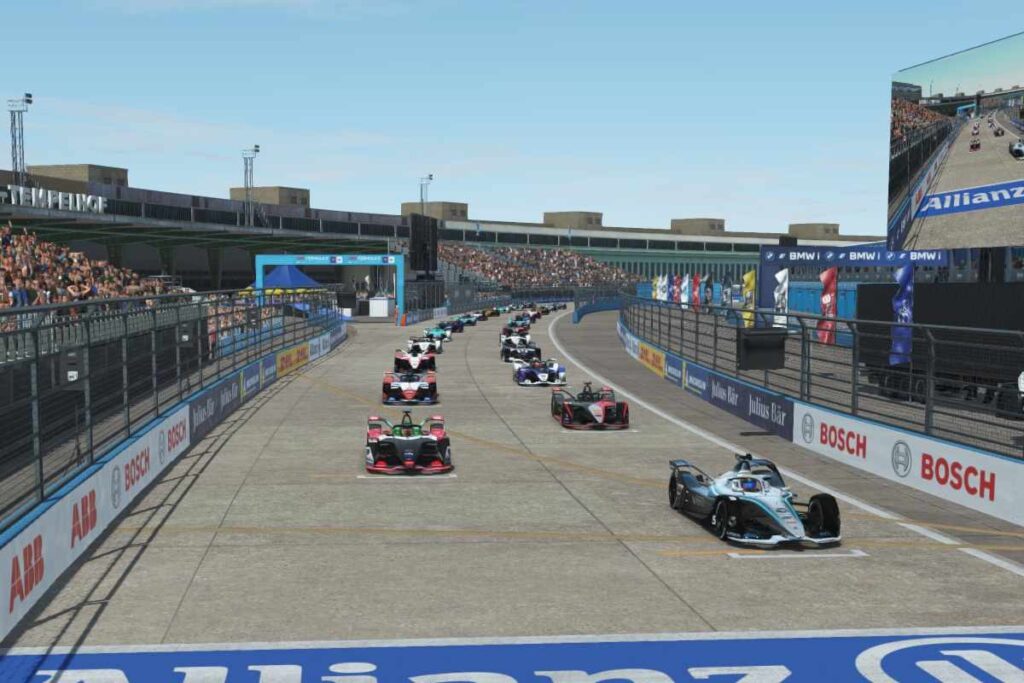 Formula E, Race At Home, la griglia di partenza