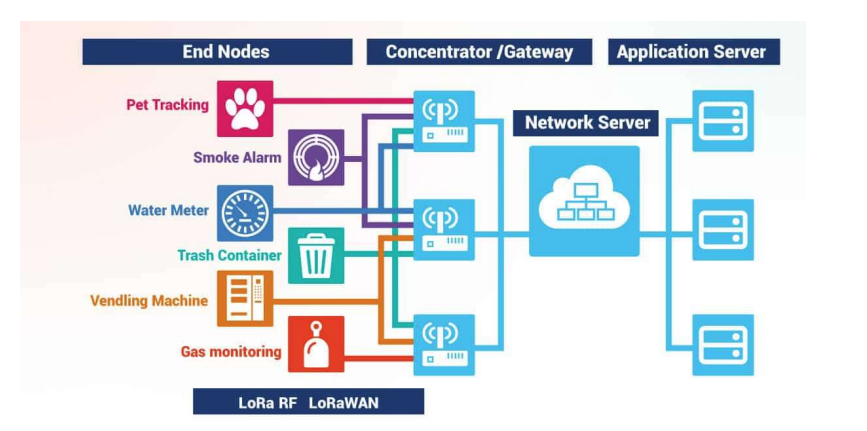 LoRa Network. Credits: LoRa Alliance