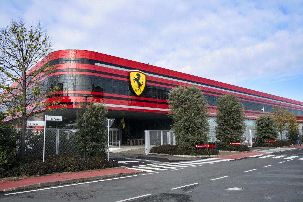Esterno dello Stabilimento Ferrari.