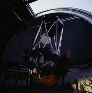 Il telescopio ottico MPG/ESO presso La Silla (Cile). Credits: Eso