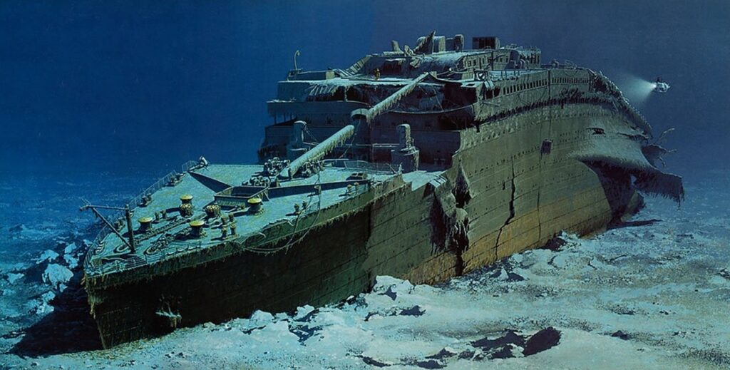 Il telegrafo del Titanic sarà recuperato da robot sottomarini