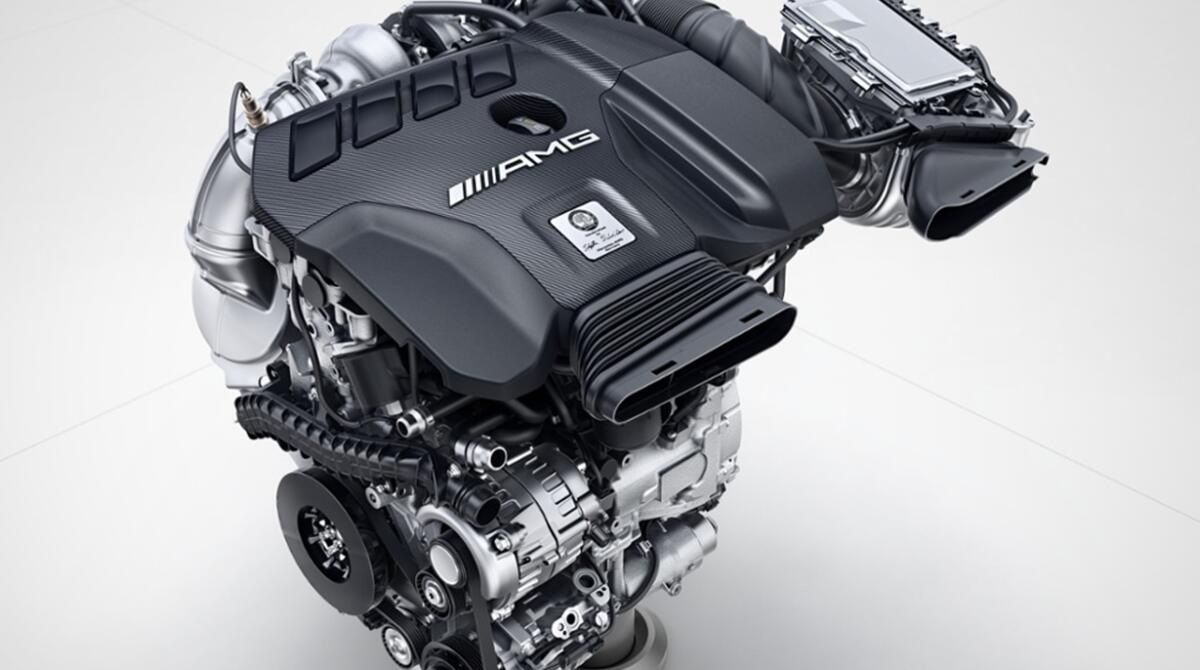 Motore Mercedes-Benz M139: ecco cosa c’è dietro il 4 cilindri più potente al mondo - PH: Mercedes.com