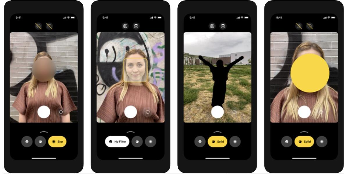 Anonymous Camera per anonimizzare i volti su iOS - 