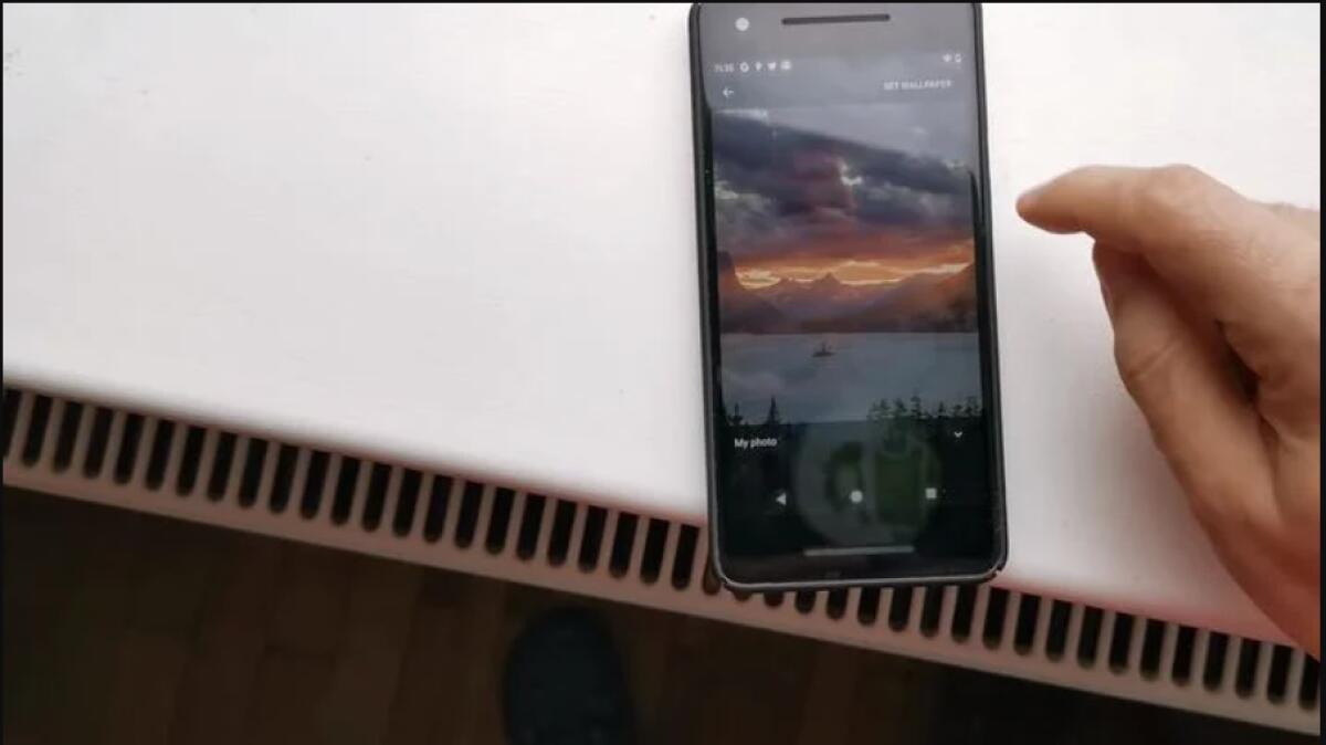 Android: uno sfondo manda in crash gli smartphone - L'immagine che crasha Android. Credits: 9to5Google