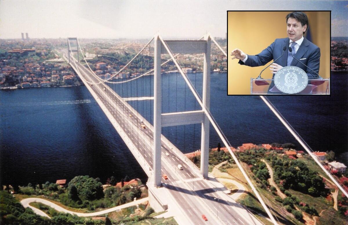 Conte apre alla realizzazione del ponte sullo stretto di Messina - 