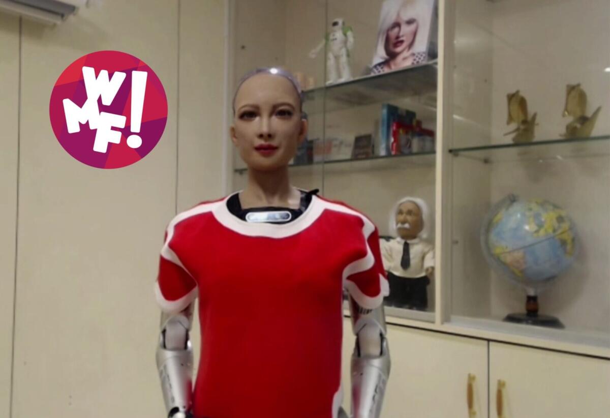Dal WMF: parla Sophia, il robot umanoide più avanzato - 