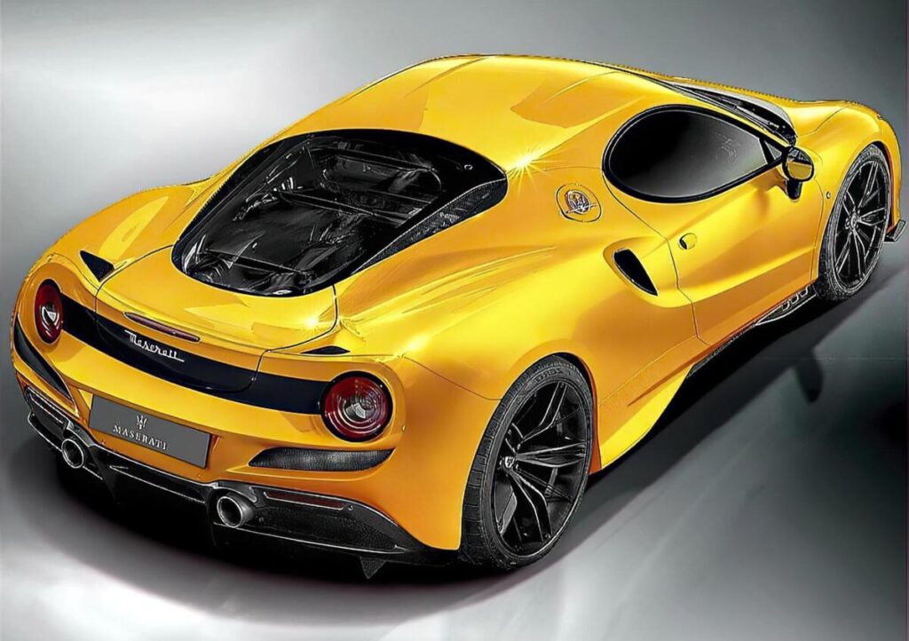 Maserati MC20 render