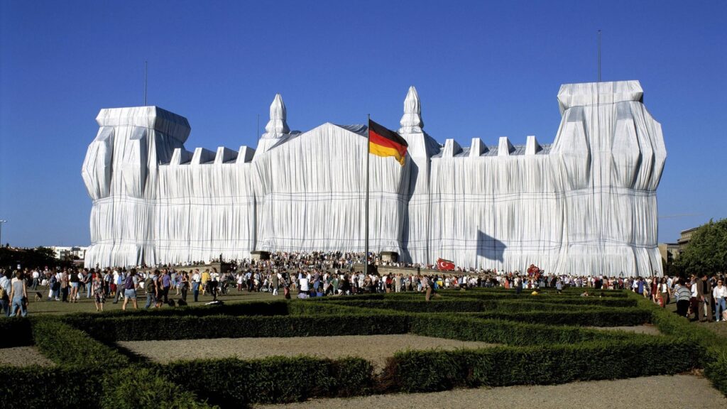 Reichstag di Berlino.
