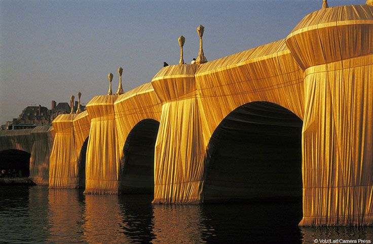 Pont Neuf di Parigi.