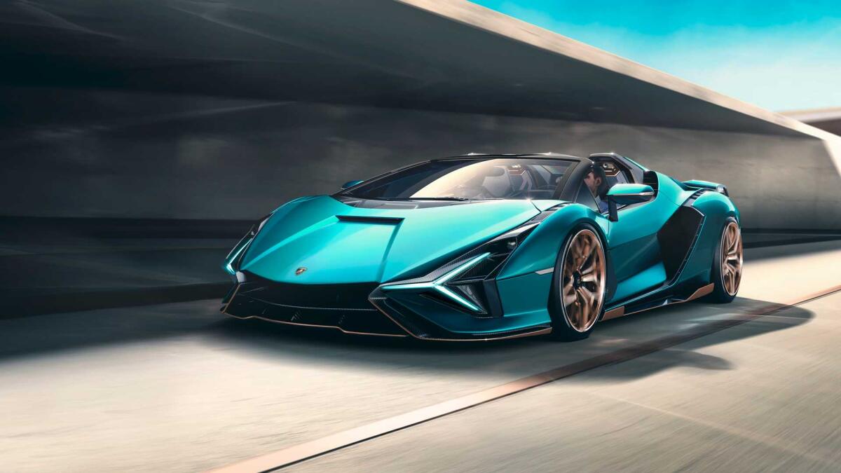 Lamborghini Sian Roadster: un "fulmine" da 350 km/h - 