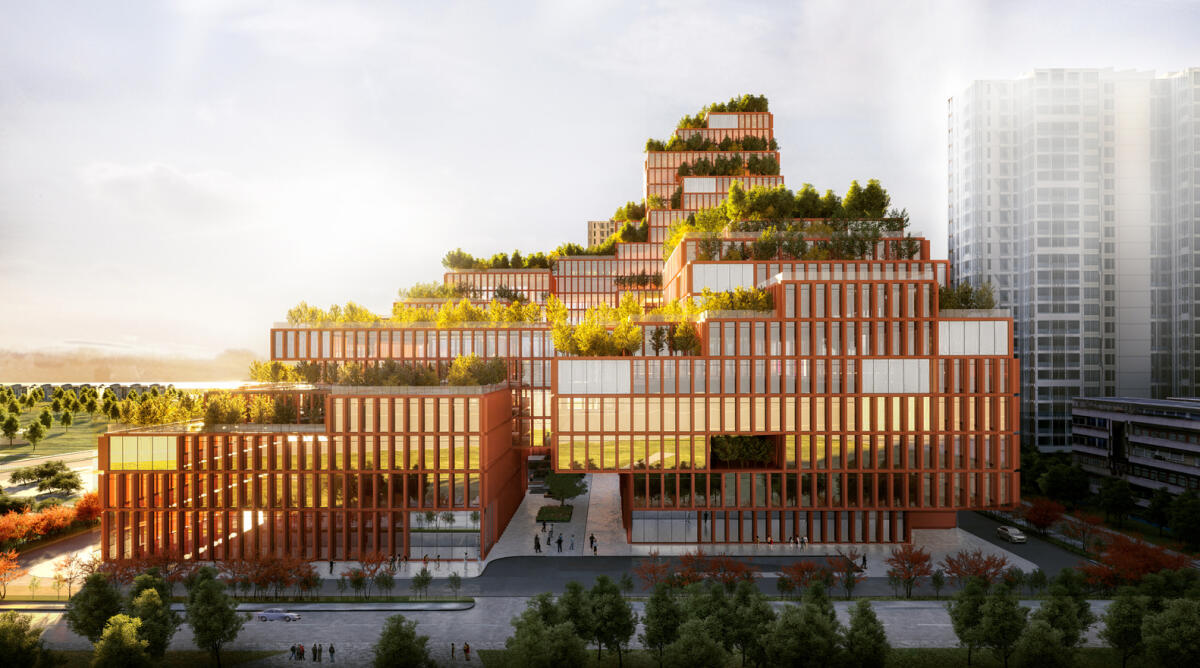 Il Centro di riabilitazione in Cina di Stefano Boeri - Il Centro di riabilitazione in Cina di Stefano Boeri. Ph. designboom.com
