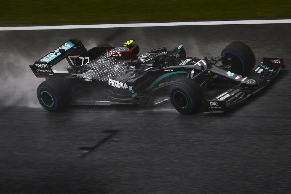 Gli pneumatici F1 da bagnato: Full wet ed Intermediate a confronto - credit: steve etherington - fullsport.info
