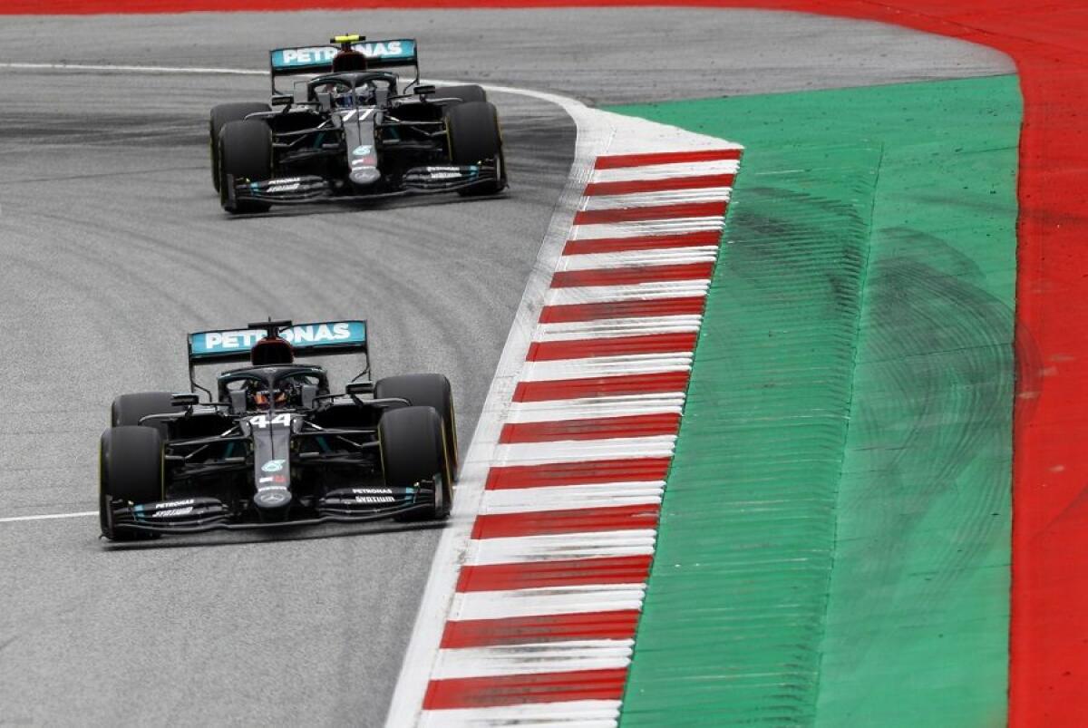 Qualifiche GP d'Austria di Formula 1 2020, la griglia di partenza: pole position di Bottas, poi Verstappen (aggiornato al 5/7) - 