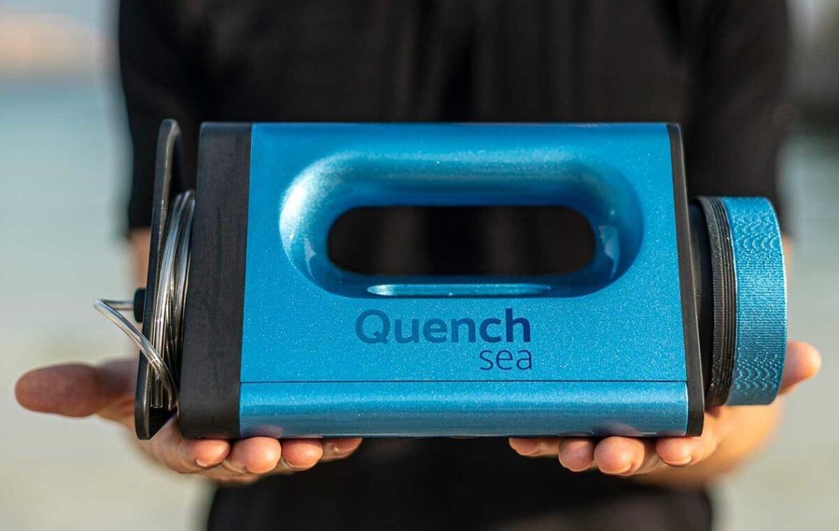Rendere l’acqua di mare potabile, il QuenchSea - 