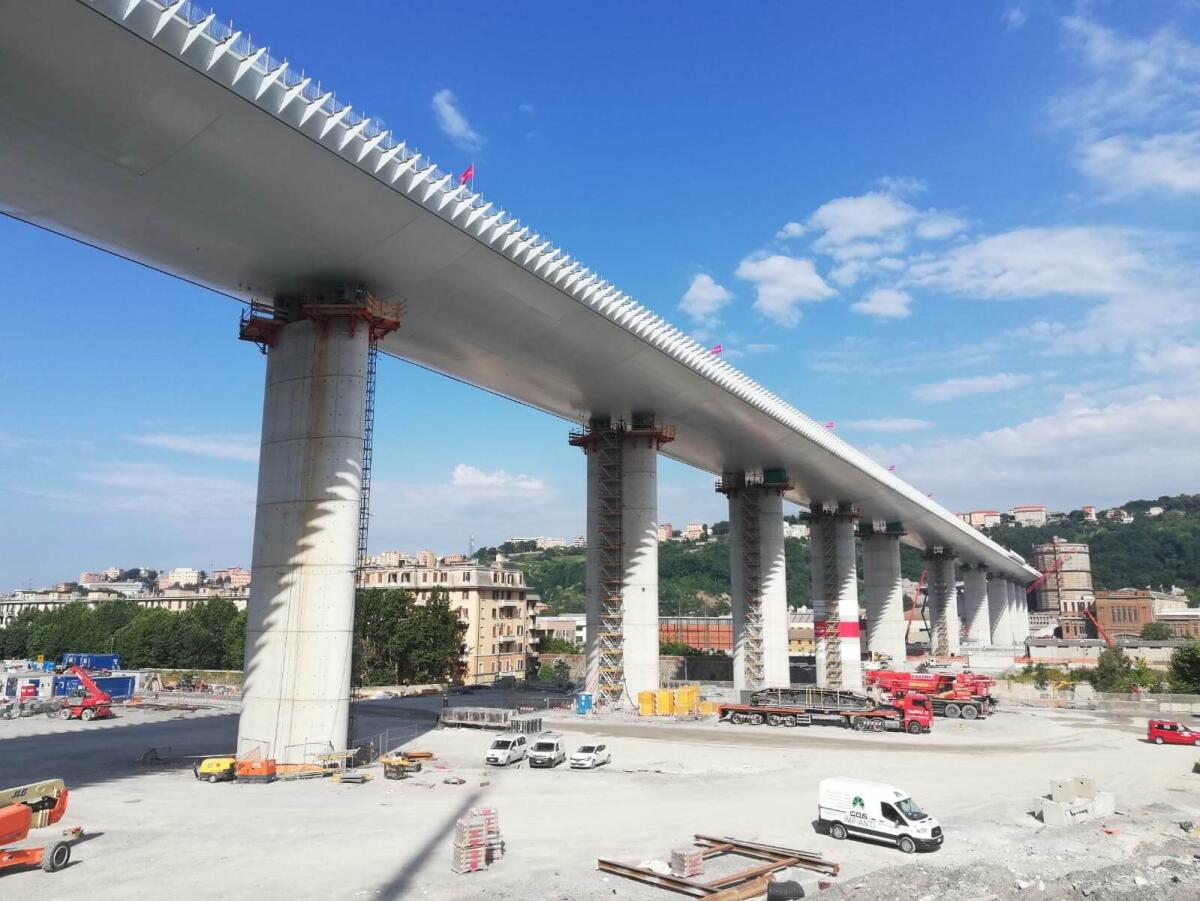 Domenica al via il collaudo del nuovo ponte sul Polcevera - dire.it