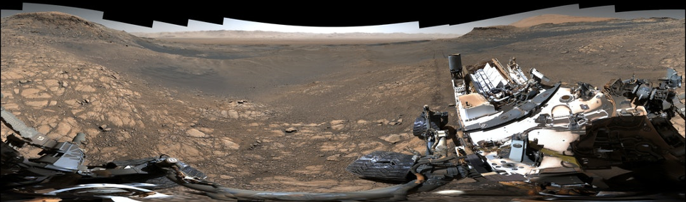 La superficie di Marte. Credits: NASA