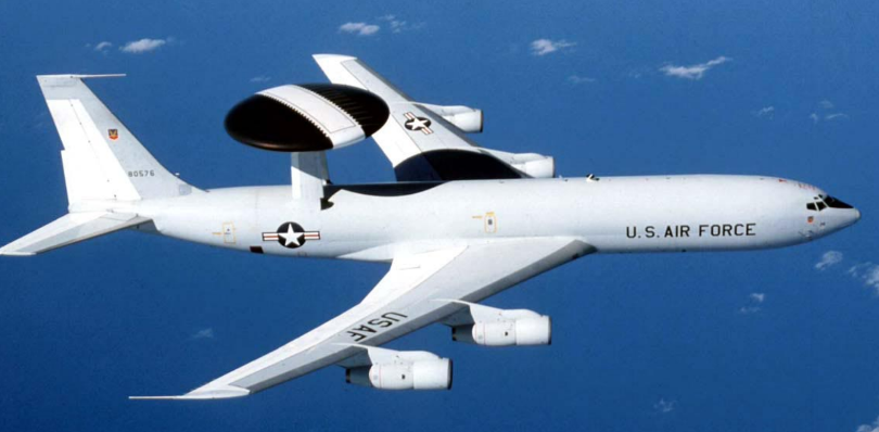 Un Boeing E-3 Sentry della USAF