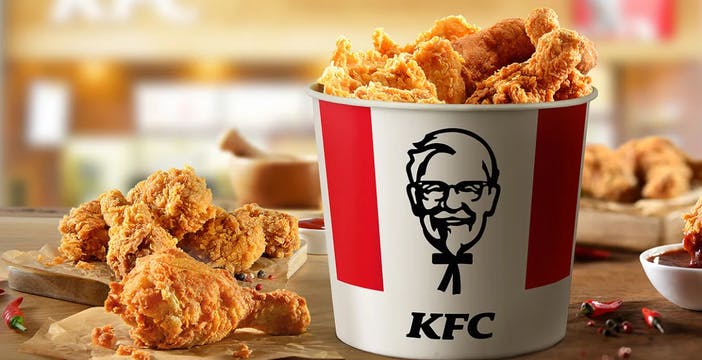 Un casco di pollo KFC Credits: www.dday.it