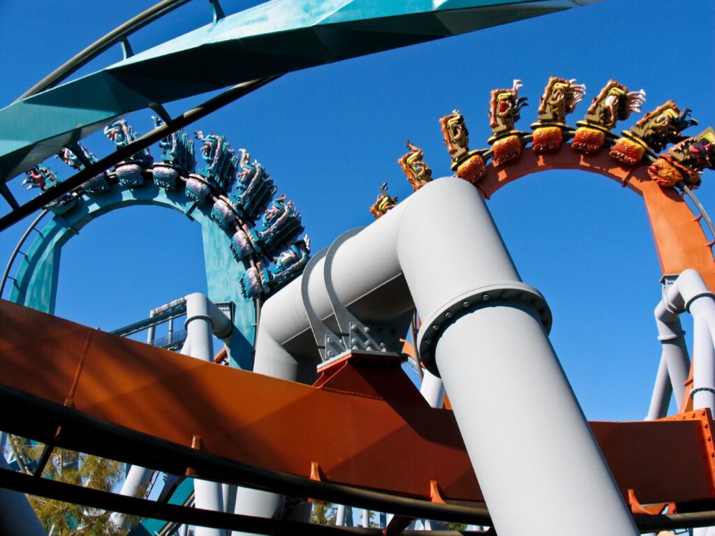 Inverted coaster