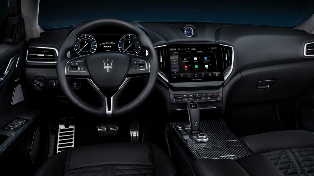 Interni della Maserati Ghibli MY 2021