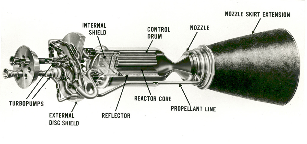 Illustrazione componenti NERVACredits: NASA MSFC