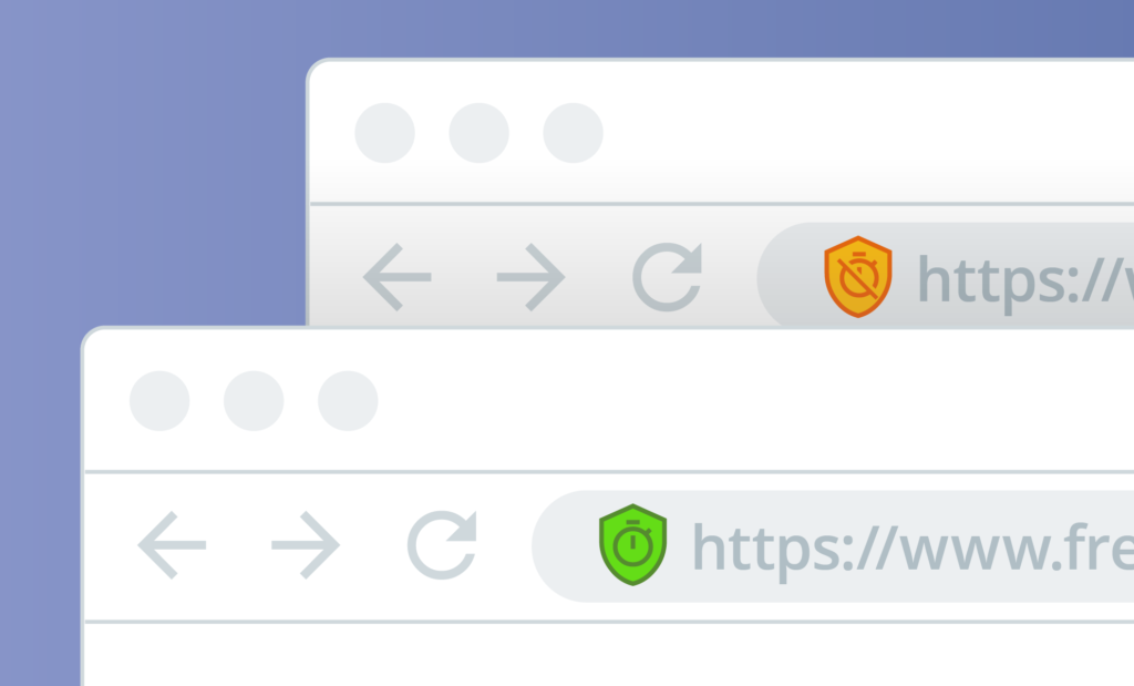 Un altro esempio di come il Chrome Speed Badge potrebbe essere visualizzato. Credits: medium.com