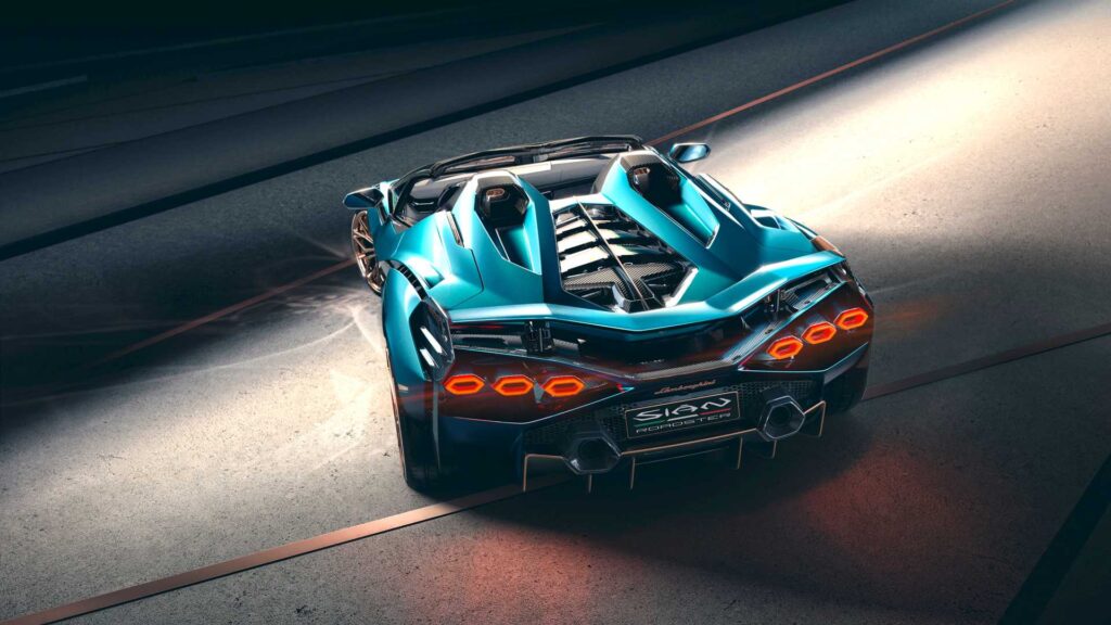 Lamborghini Sian Roadster: un "fulmine" da 350 km/h