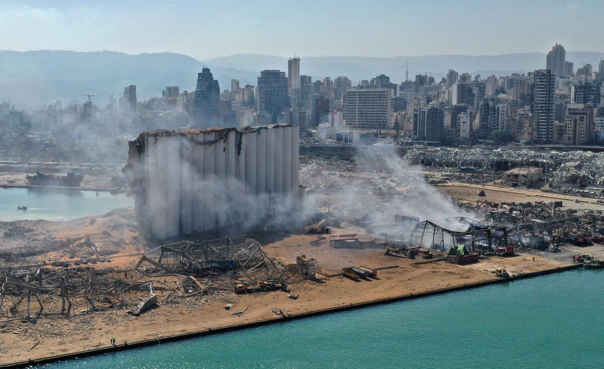 Nitrato d'ammonio: analisi chimica dell'esplosione a Beirut - static.sky.it