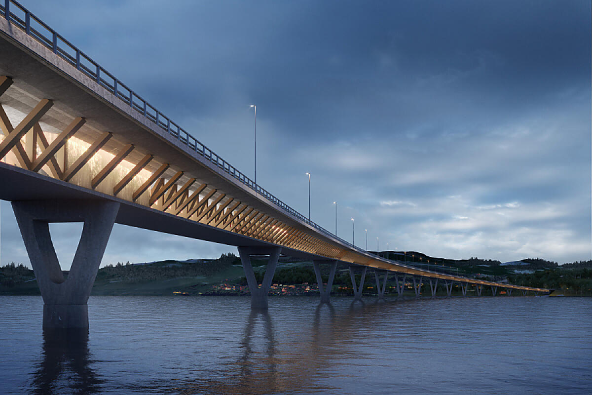 In Norvegia il ponte in legno più lungo al mondo - selberg.no