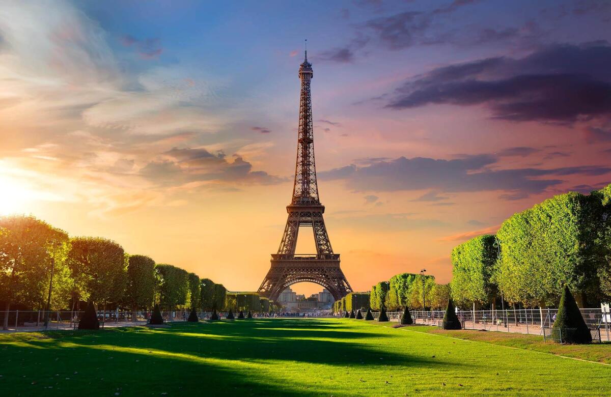 Nuvole di dati per la Torre Eiffel e Champ de Mars - Ph: autodesk.it