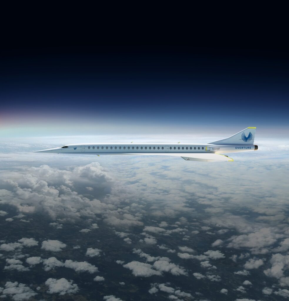 Rendering di OvertureCredits: Boom Supersonic