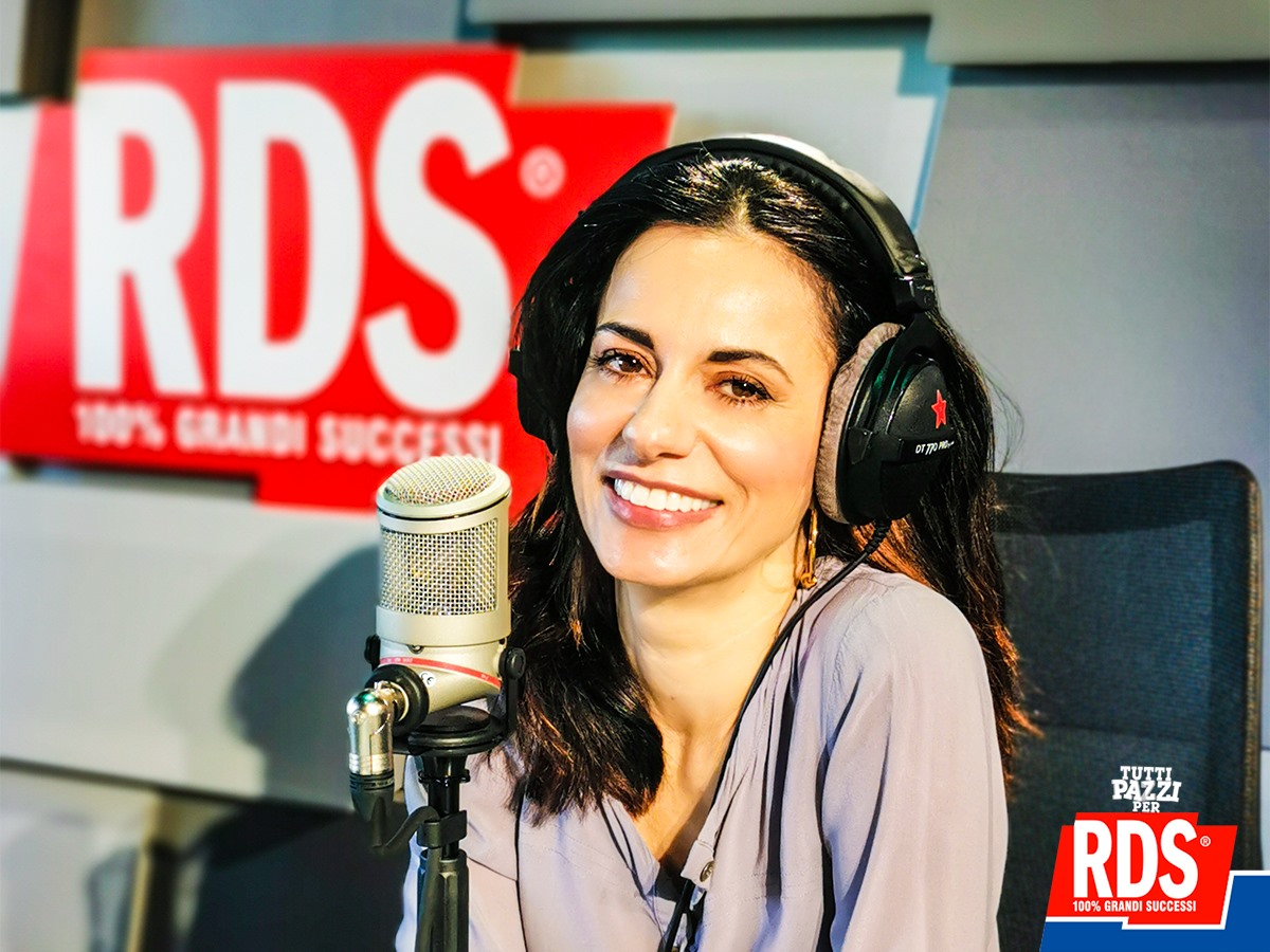 Rossella Brescia conduce dal 2006 il programma radio "Tutti pazzi per RDS". Credits: RDS