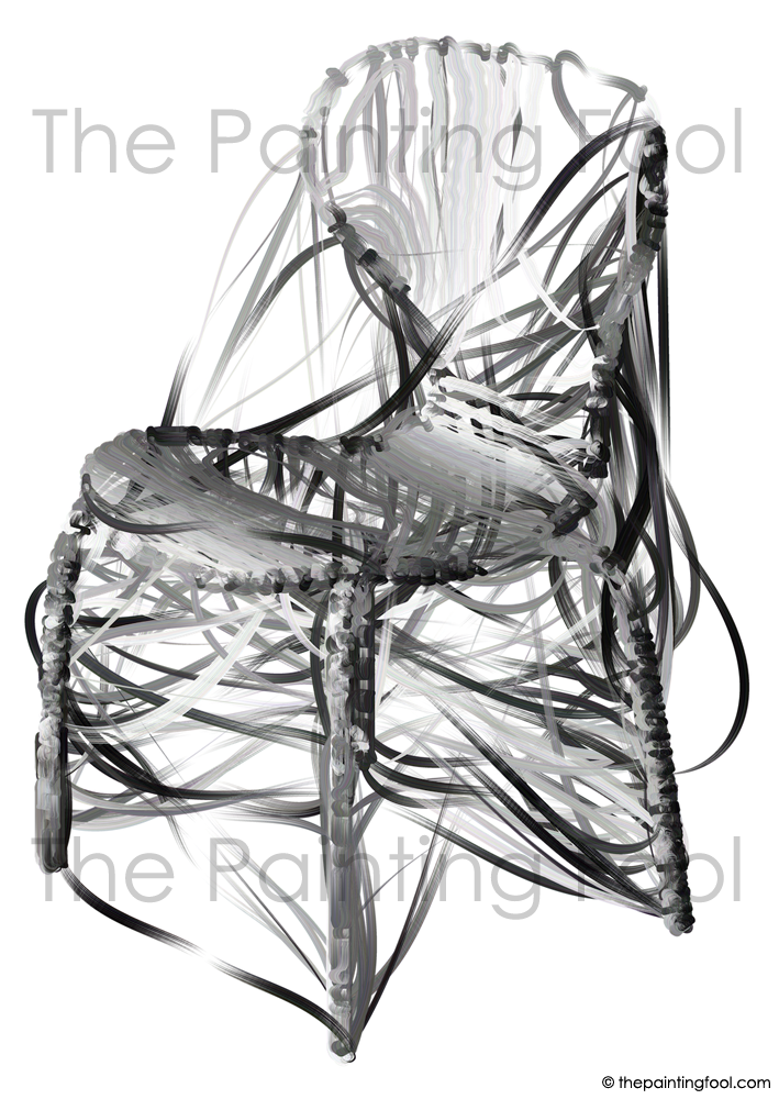 The Chair, 2011.Credits: www.thepaintingfool.com