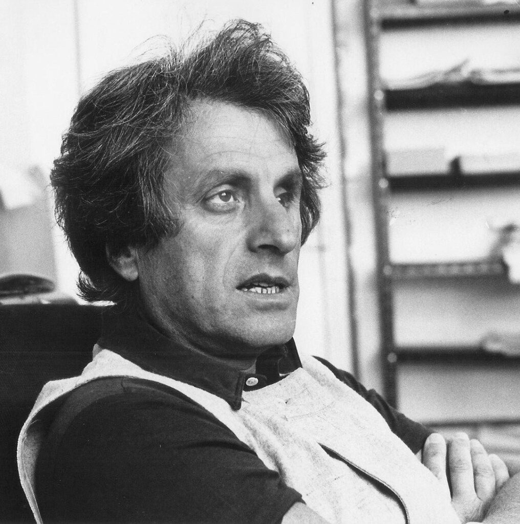 Iannis Xenakis. Credits: http://www.iannis-xenakis.org/xen/look/photos.html