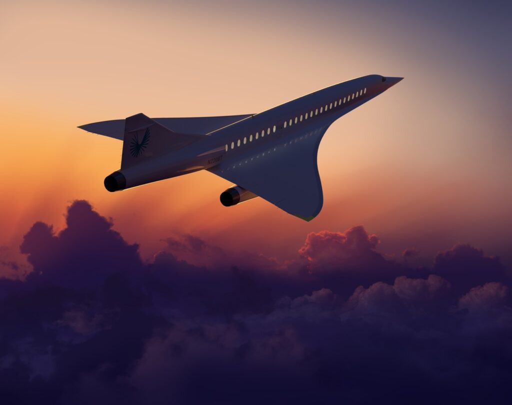 Rendering di OvertureCredits: Boom Supersonic