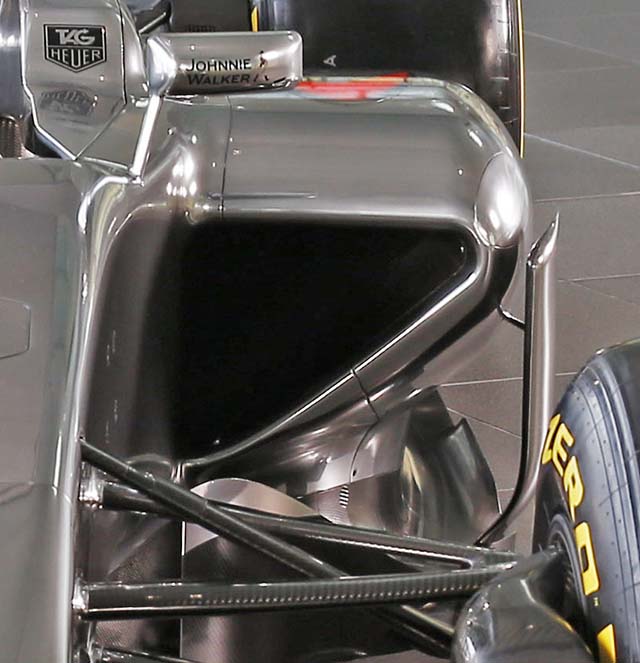 Pance laterali McLaren MP4-30