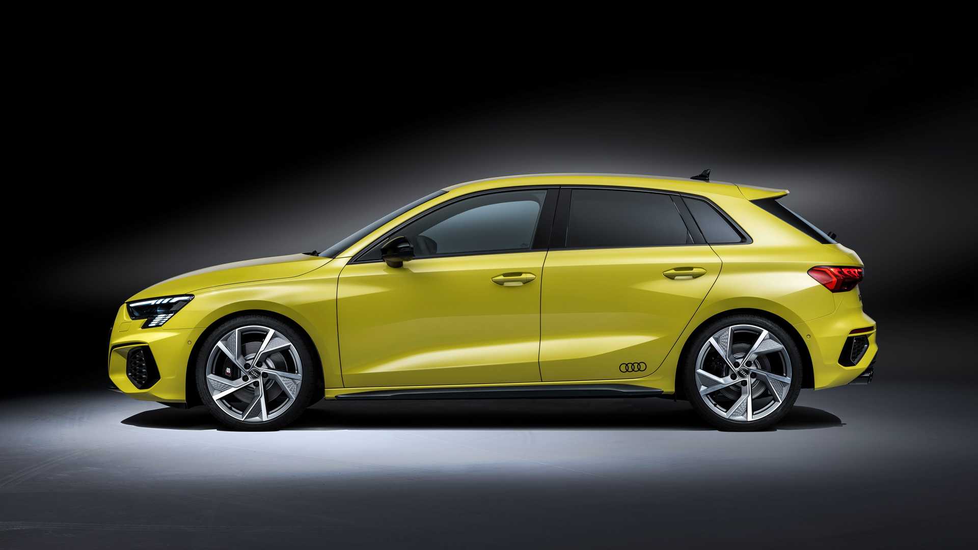Nuova Audi S3 Sportback, vista laterale