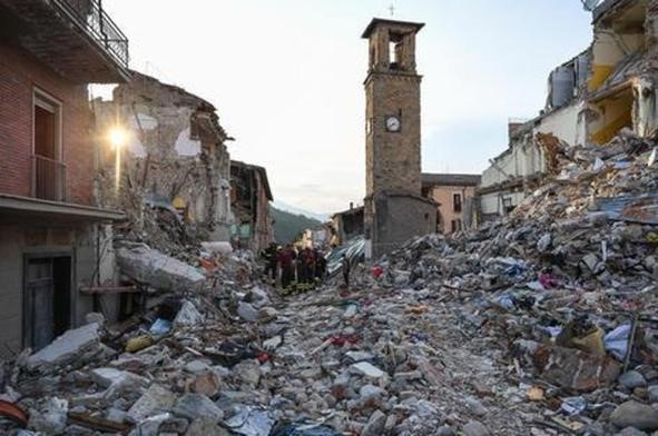 ilmessaggero.it - simbolo del terremoto ad Amatrice