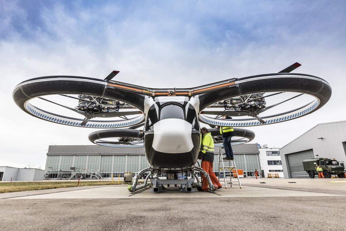 CityAirbus: il multicottero elettrico per trasporto cittadino - 