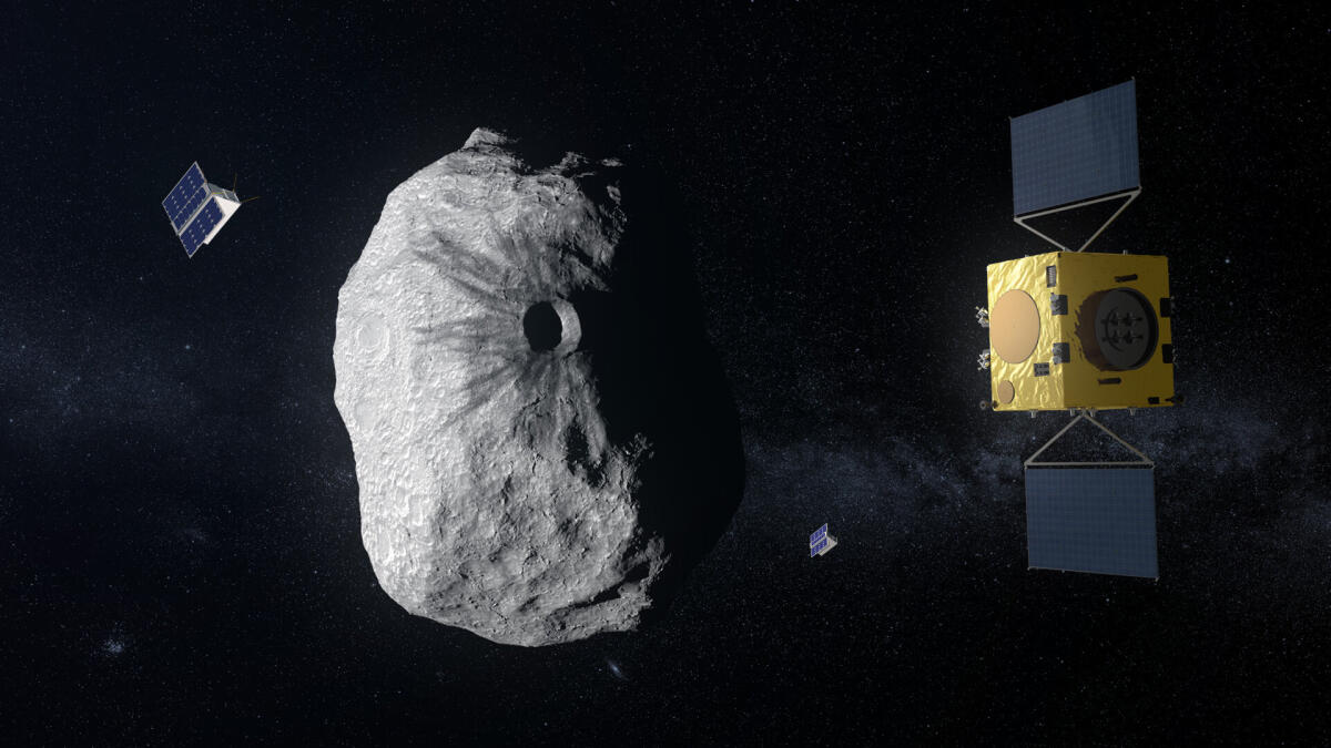 Missione HERA: una battaglia ESA e NASA vs Asteroidi - Credits: blueplanetearth.org