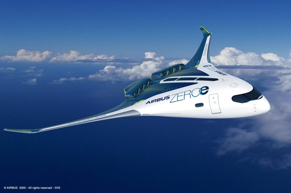 Airbus rivela concept di nuovi velivoli a idrogeno e zero emissioni - 