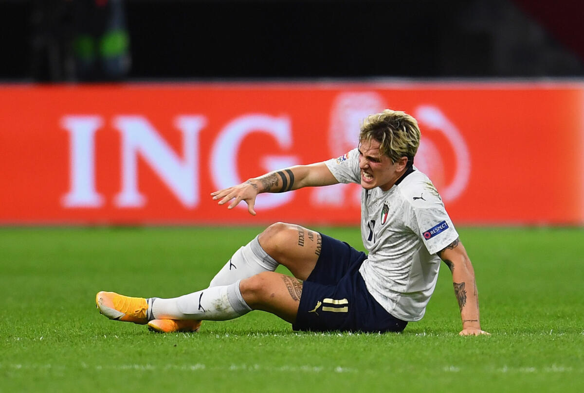 Rottura del legamento crociato, torna l'incubo per Nicolò Zaniolo - Rottura del legamento crociato, torna l'incubo per Nicolò Zaniolo. Credits: Claudio Villa/Getty Images