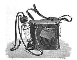 Lampada di Ruhmkorff secondo le illustrazioni di J. Verne