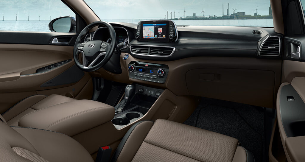 Interni Hyundai Tucson restyling 2018