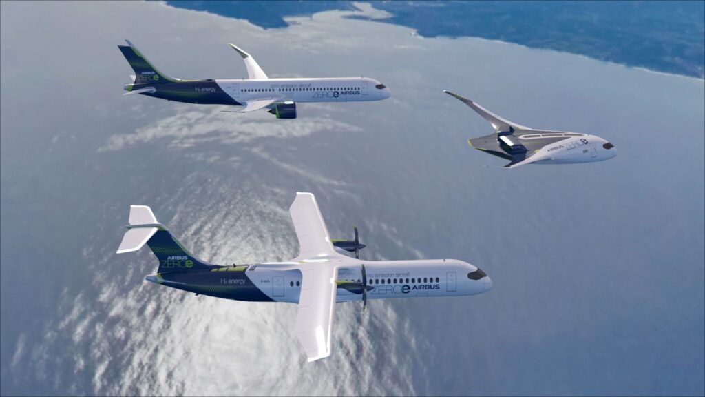 Rendering della flottaCredits: Airbus