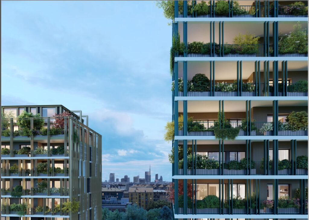 Park Towers nello skyline milanese. PH: blog.urbanlife.com