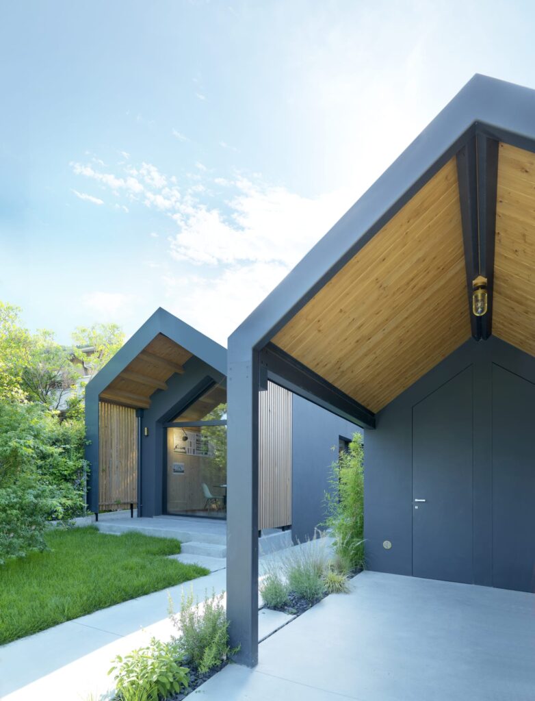 Il progetto Casa Studio Passive House. PH: piraccinipotentearchitettura.com