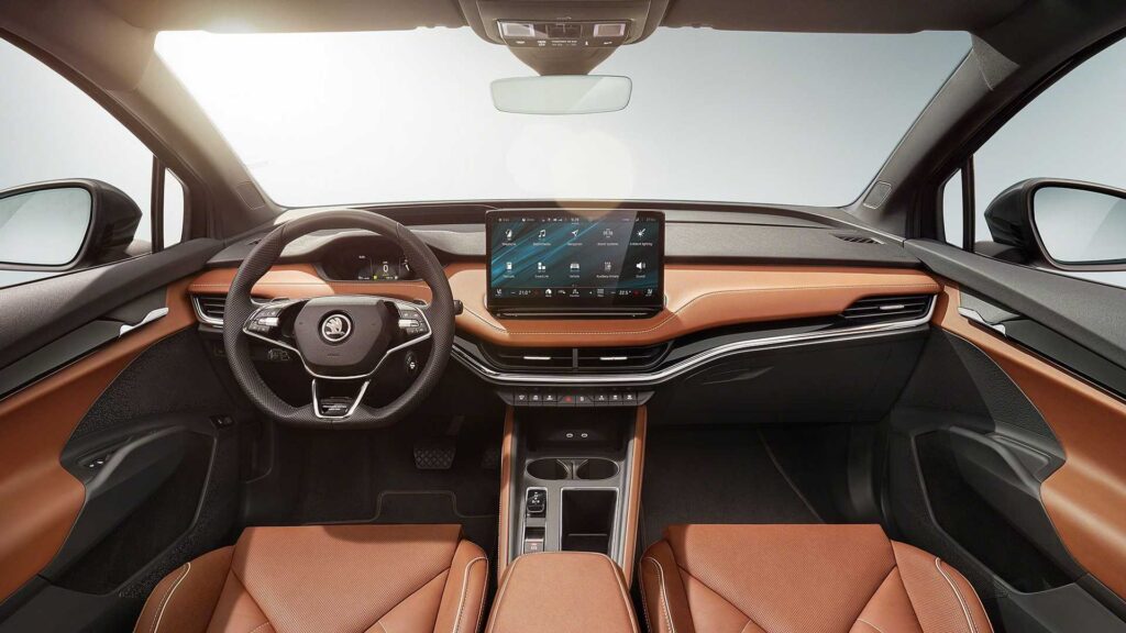 Interni della nuova Skoda Enyaq iV